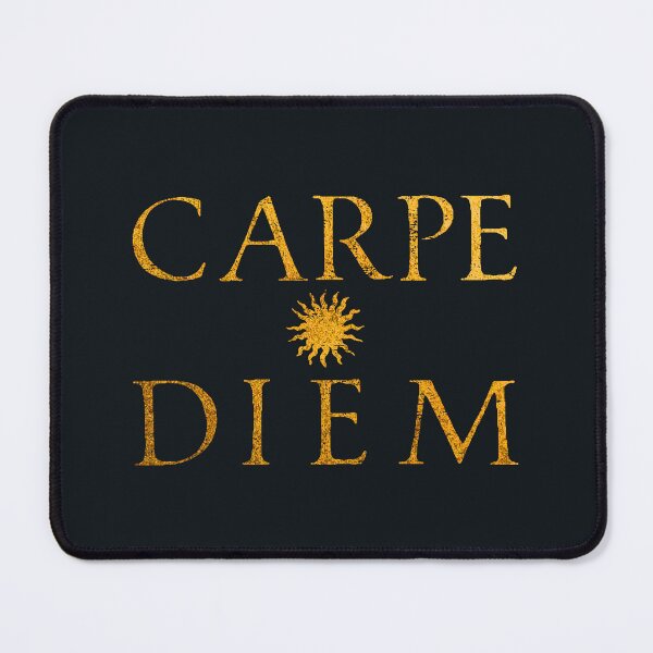 Item preview, Carpe Diem, Seize the Day, Latin Roman Horace Motto designed and sold by Careful Disorder.