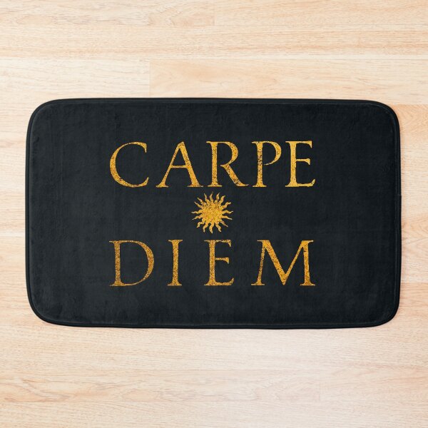 Item preview, Carpe Diem, Seize the Day, Latin Roman Horace Motto designed and sold by Careful Disorder.