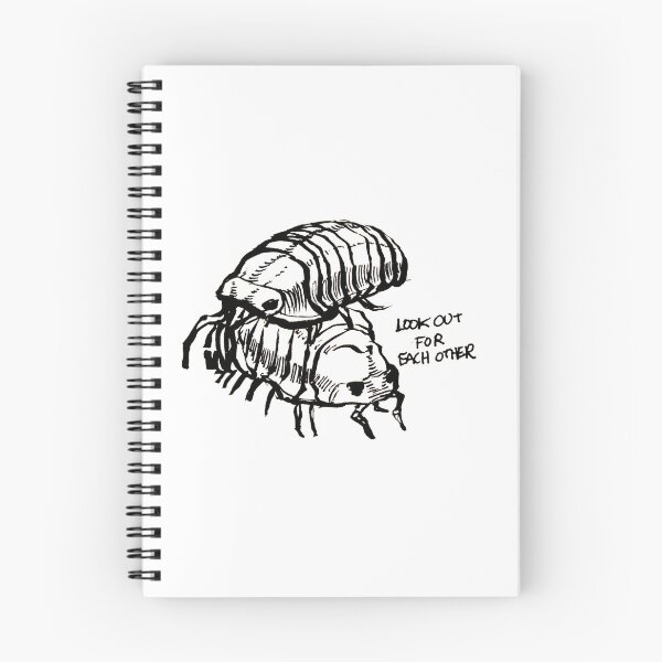 Item preview, Look Out For Each Other Isopods designed and sold by pillarsalt.