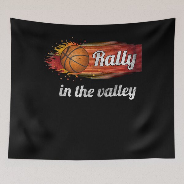 Item preview, Rally In The Valley Phoenix Flaming Basketball Retro Sunset  designed and sold by DieterShop.