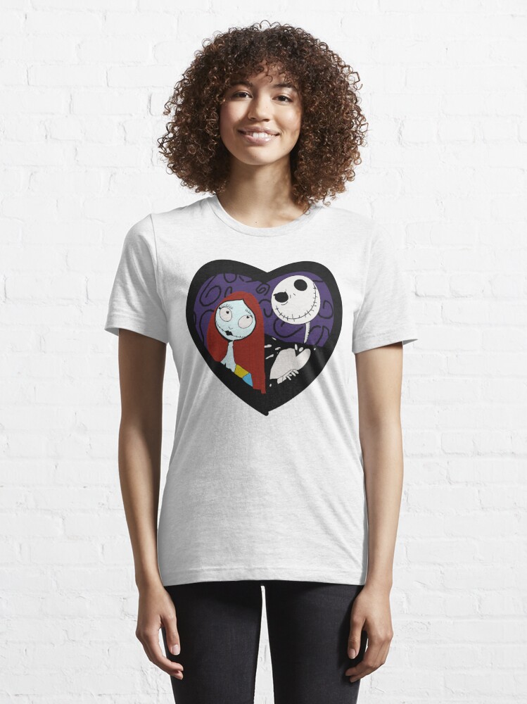 Jack and Sally Misfit love  Essential T-Shirt for Sale by