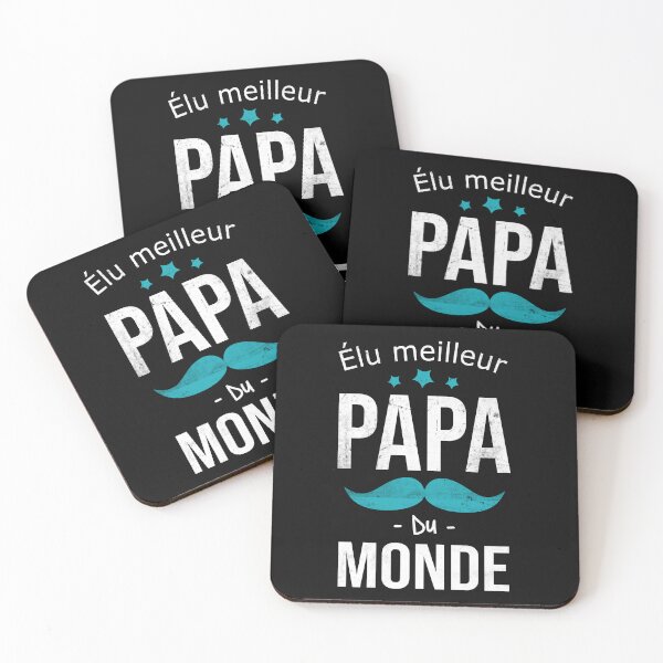 Item preview, man voted best dad - humor father gift - funny gift designed and sold by lapolonaise.