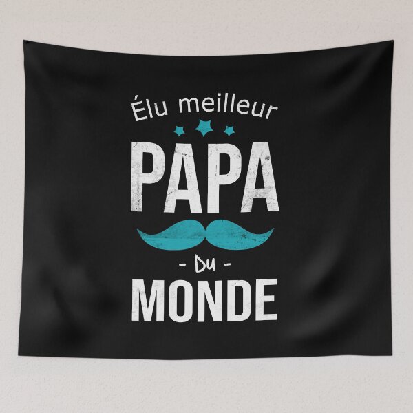 Item preview, man voted best dad - humor father gift - funny gift designed and sold by lapolonaise.