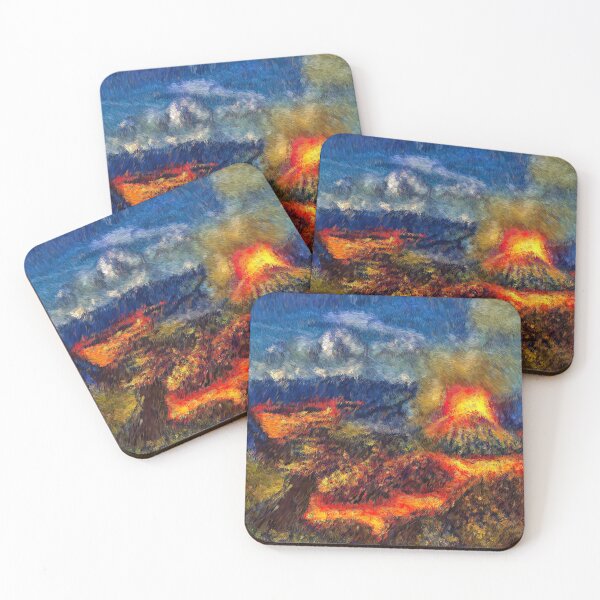 Item preview, The erupting volcano designed and sold by picsartistic.
