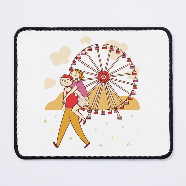 Item preview, Couple carnival fair love designed and sold by Cyrenaica 1949.