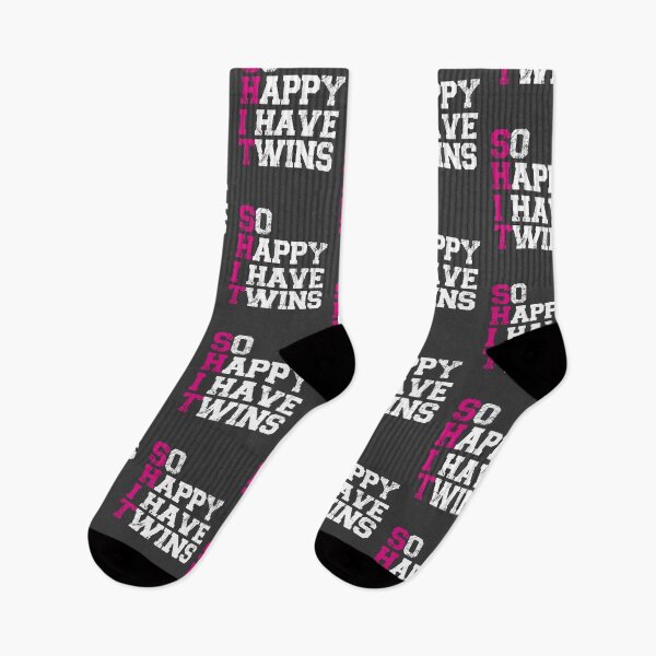 Item preview,  So Happy I Have Twins Funny Mom Dad Parent Saying Slogan designed and sold by KHELISTORE.