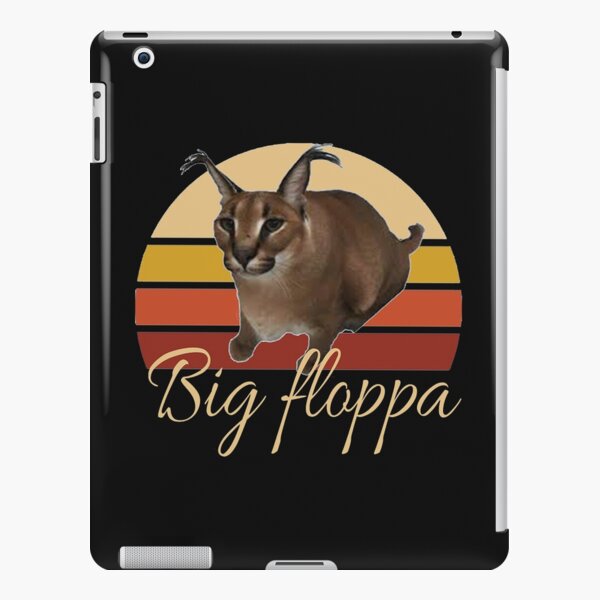 Drunk Floppa Meme Caracal Cat | iPad Case & Skin