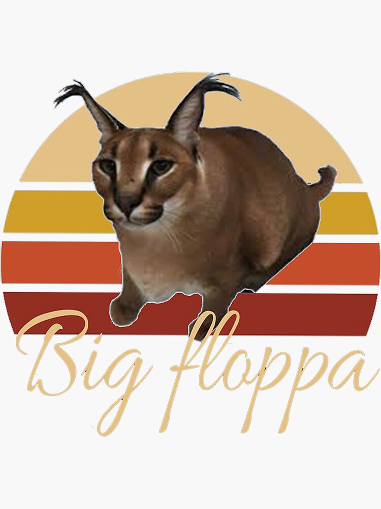 Funny Big Floppa Flop Fo No Hoe Cat Meme Essential T-Shirt Poster for Sale  by Salou-store