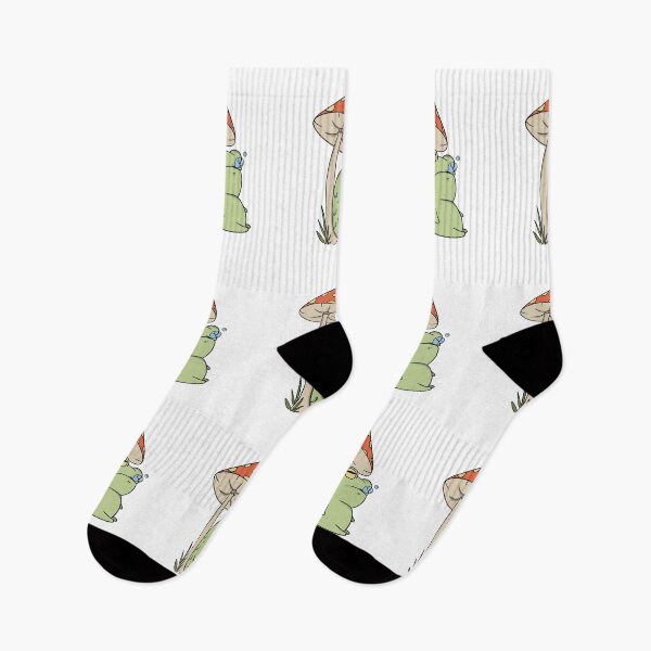 Item preview, Rana triste con una seta designed and sold by TheFrogColony.