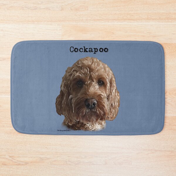 Artikelvorschau, Rotes Cockapoo / Gekritzel-Hundeporträt entworfen und verkauft von Happy Dog Doodles.