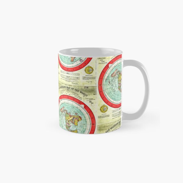 Item preview, Gleason 1892 Flat Earth Map | Research Flat Earth designed and sold by Gascondi.