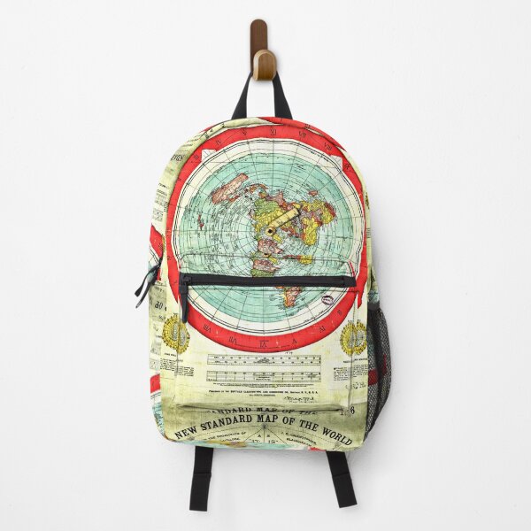 Gleason 1892 Flat Earth Map | Research Flat Earth Backpack