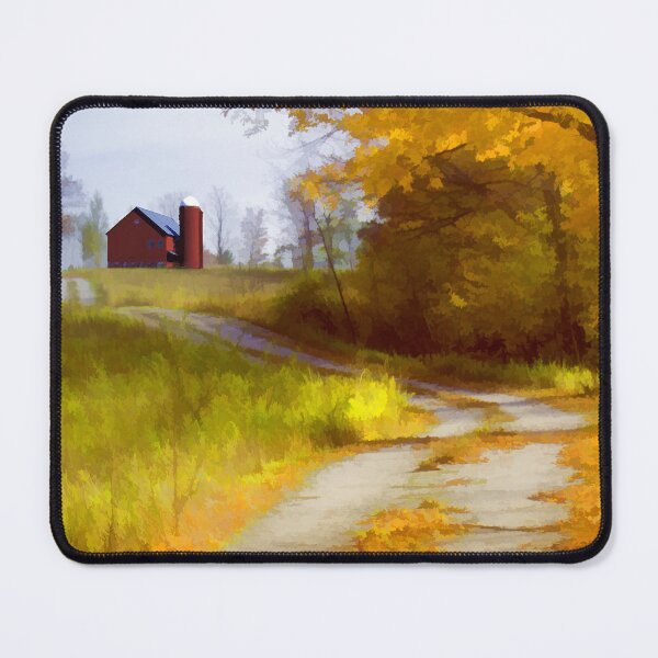 Item preview, Country Road with Barn designed and sold by alpendesigns.