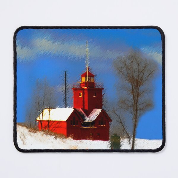Item preview, Big Red Lighthouse, Holland Michigan designed and sold by alpendesigns.
