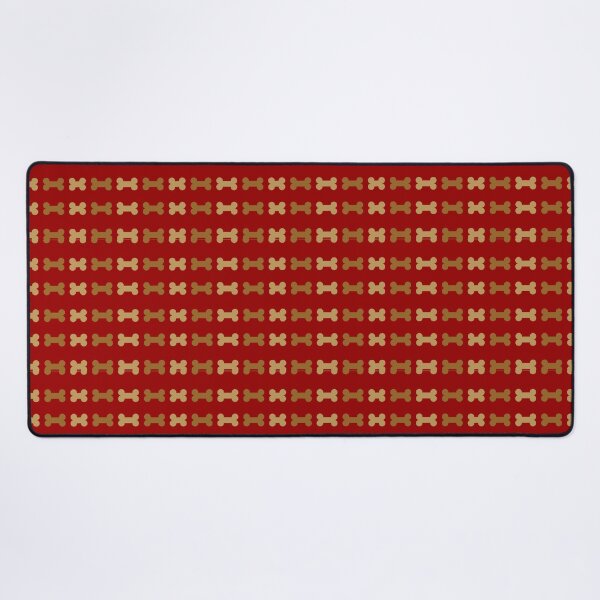 Item preview, Dog bone dogtooth check patterned designed and sold by Julieford.