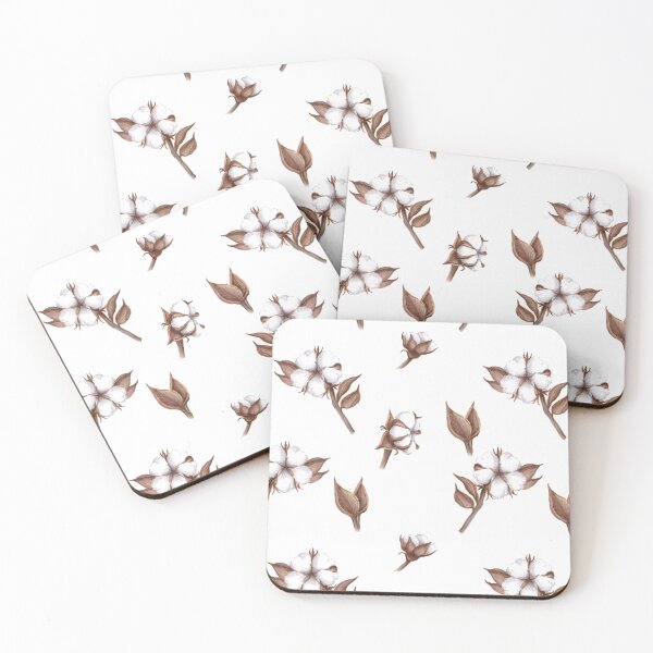 Item preview, Cotton flowers designed and sold by Smetankinaart.