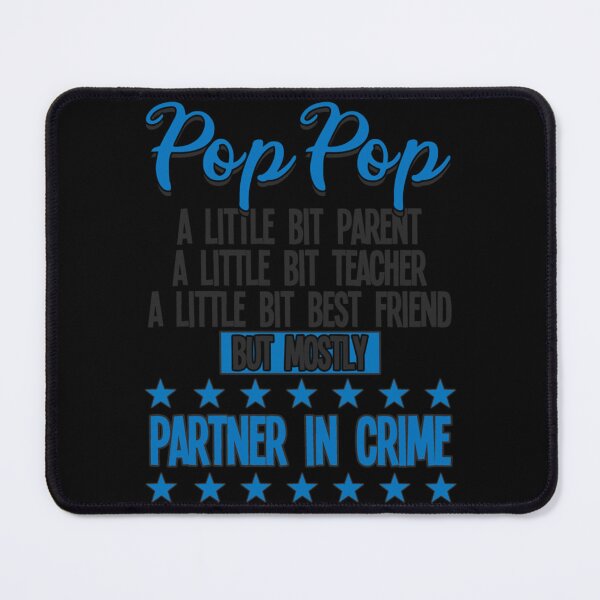 Item preview, Pop Pop Pop Pop Partner In Crime Racerback Tank Top designed and sold by colonjohan.