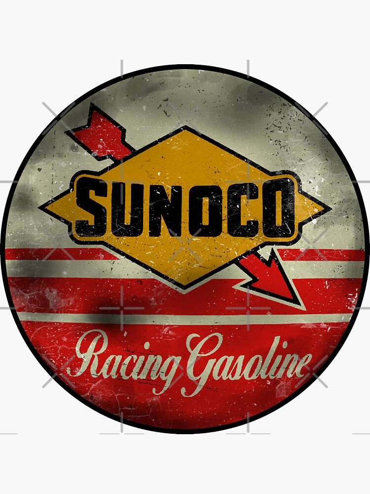 Sunoco Racing Sticker By Ploxd Redbubble