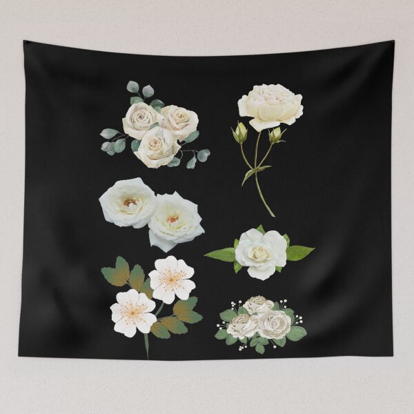 Item preview, Gentle white rose designed and sold by Sam Artist.