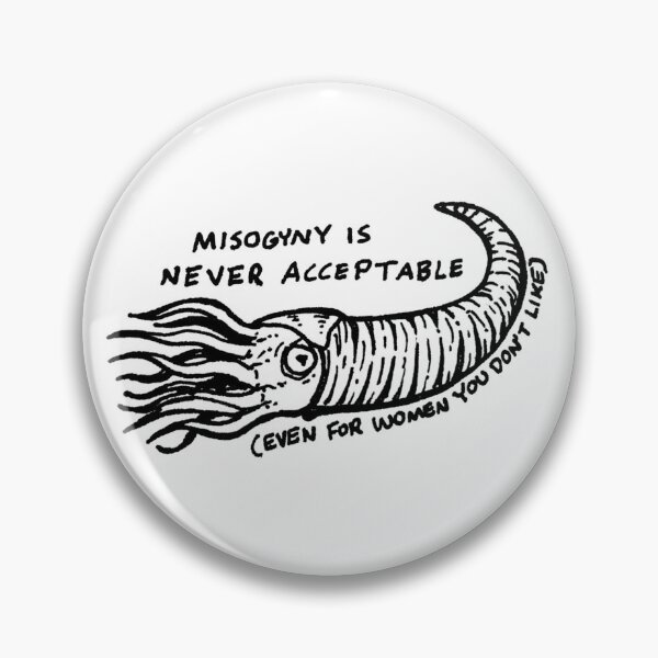 Item preview, Anti-Misogyny Cephalopod designed and sold by pillarsalt.