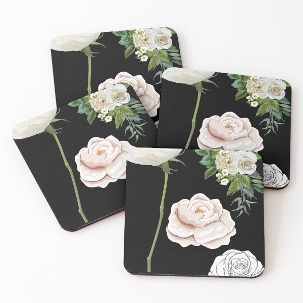 Item preview, Gentle white rose designed and sold by Sam Artist.