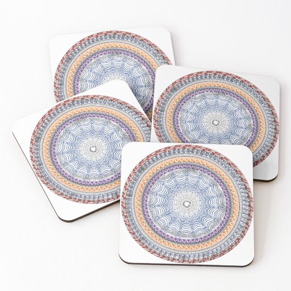 Item preview, Colorful Zen Mandala Art designed and sold by 69Designs-MP.