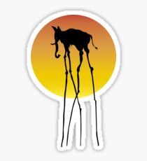 Dali elephant Sticker