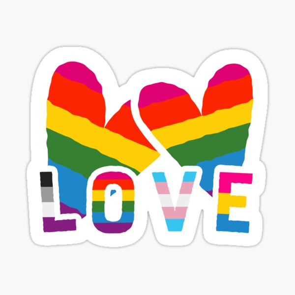 Love is Beautiful Sticker