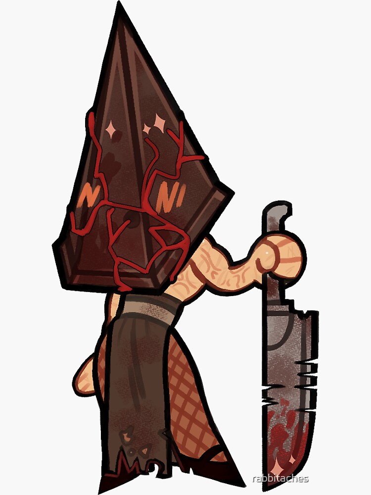 Pyramid Head Sticker for Sale by SpicySav