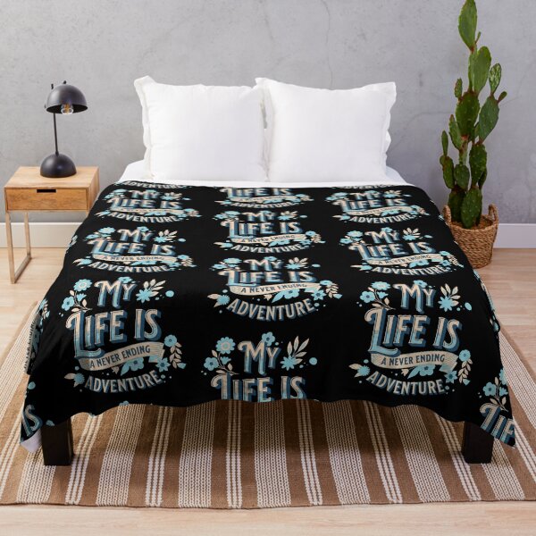 Item preview, My life is a never ending adventure designed and sold by Parag's Travel Shop.
