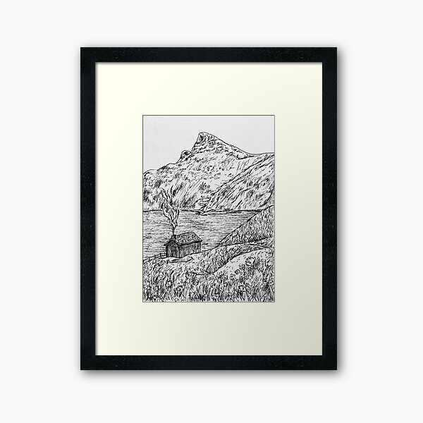 Item preview, Maison au bord du lac designed and sold by Muskaan Sareen.