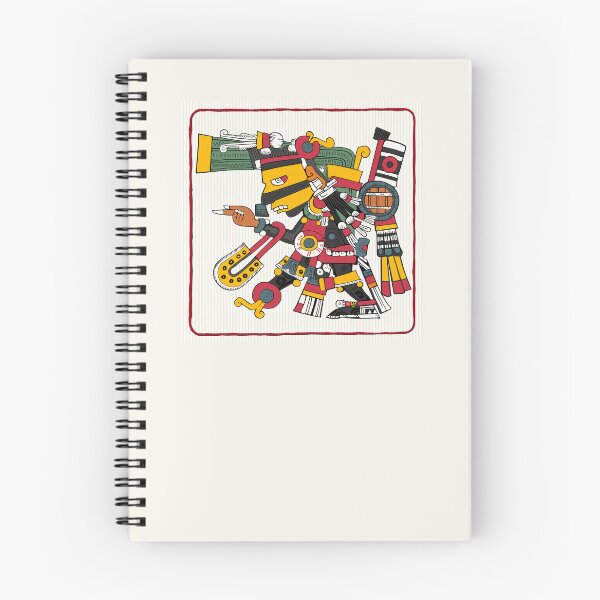 Item preview, Tezcatlipoca - Aztec Borgia Coaster designed and sold by Aztectees.