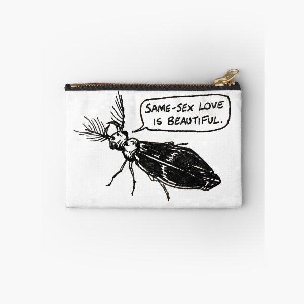 Item preview, Same-Sex Love IS Beautiful Beetle designed and sold by pillarsalt.
