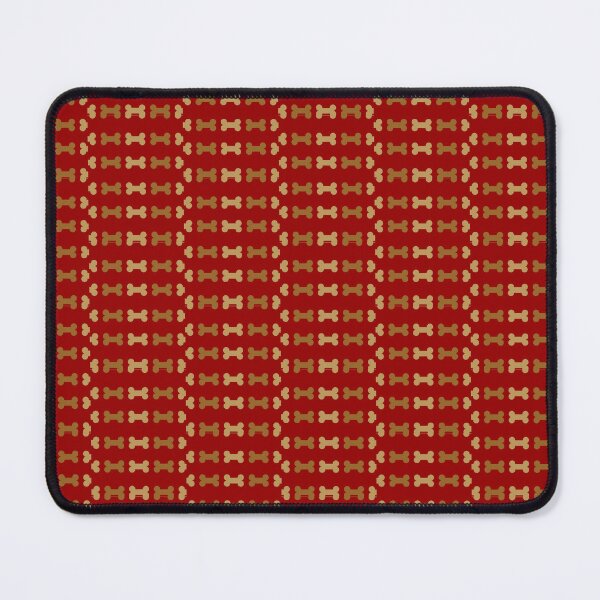 Item preview, dogtooth check patterned burgundy gold design designed and sold by Julieford.