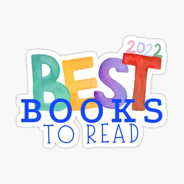 Best books to read 2022 Sticker