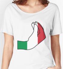 Italienisch Hallo Baggyfit T-Shirt