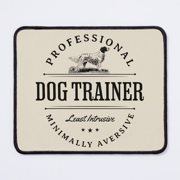 Item preview, Professional Dog Trainer, Least Intrusive Minimally Aversive | LIMA Positive Dog Training Vintage Design designed and sold by arlutai.
