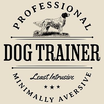 Vintage Style Positive Dog Trainer Hoodie Clicker Training 