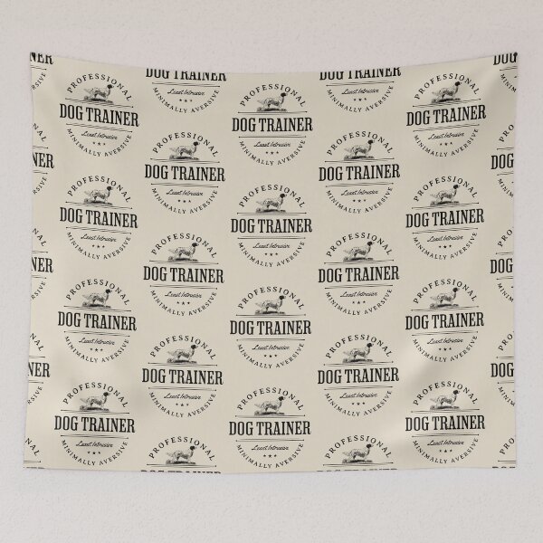 Item preview, Professional Dog Trainer, Least Intrusive Minimally Aversive | LIMA Positive Dog Training Vintage Design designed and sold by arlutai.