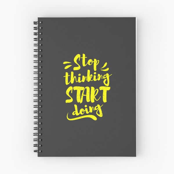 Item preview, Stop Thinking Start Doing designed and sold by ColorCove Designs.