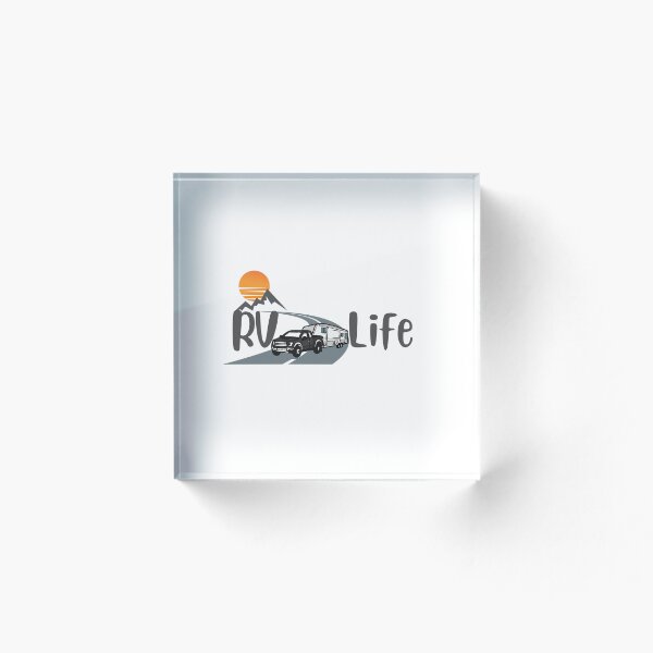 Aperçu de l'œuvre Roulotte de voyage RV Life créée et vendue par StuckOnCamping.