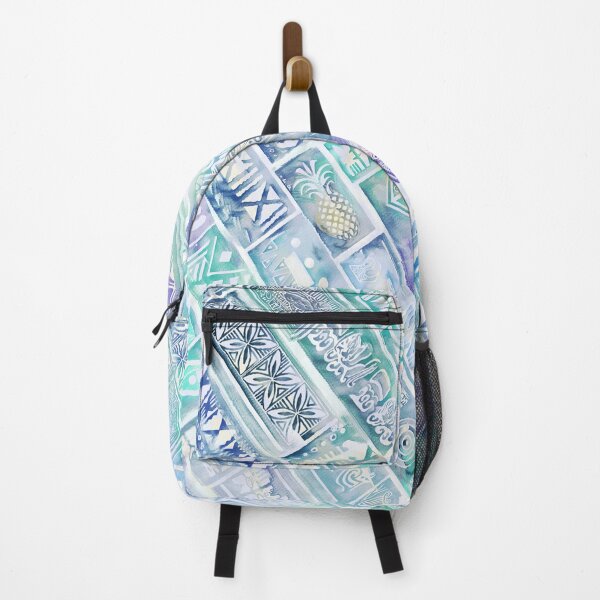 Item preview, Samoan Village Tapa Watercolor Block Print 3008  designed and sold by sunnthreads.