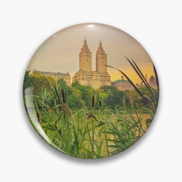 Item preview, Sunset Nature Lake Central Park Manhattan, NYC  designed and sold by eleonoraingrid.
