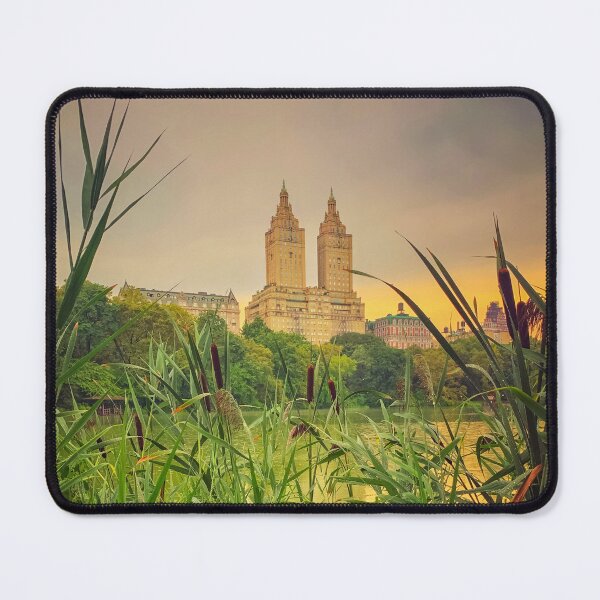 Item preview, Sunset Nature Lake Central Park Manhattan, NYC designed and sold by eleonoraingrid.