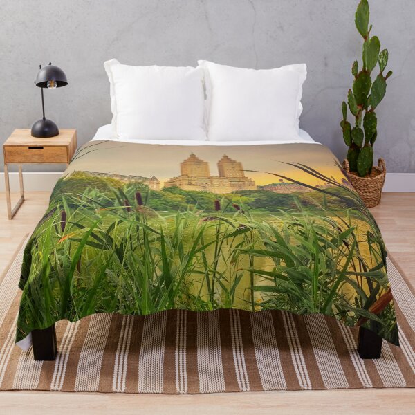 Item preview, Sunset Nature Lake Central Park Manhattan, NYC  designed and sold by eleonoraingrid.