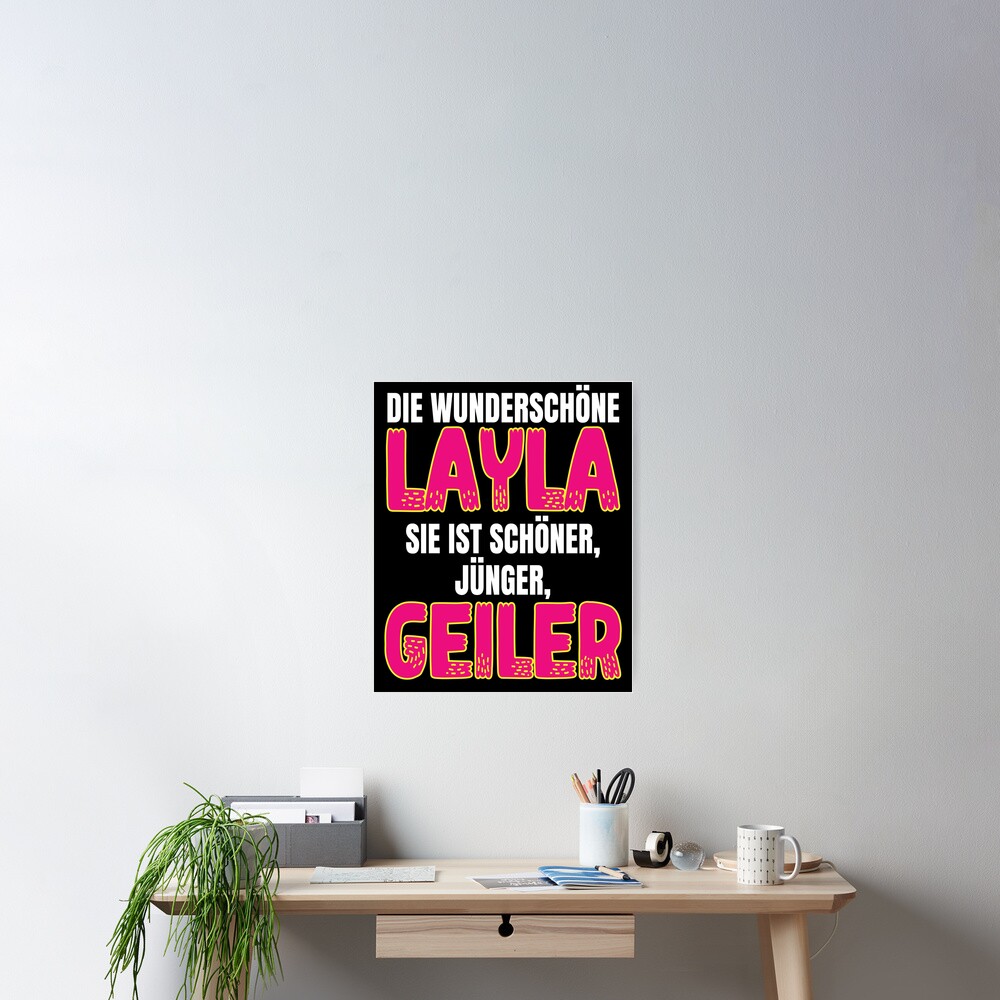 Die wunderschöne Layla schöner, jünger, geiler Layla Poster