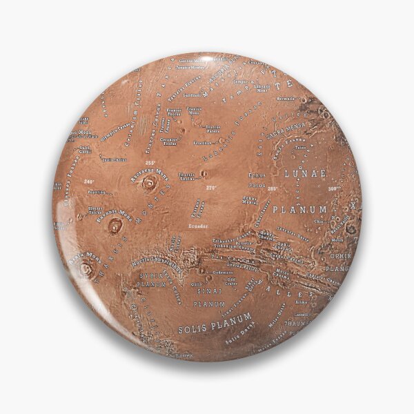 Item preview, *SPANISH* Mapa de Marte 2022! designed and sold by Pablo Carlos Budassi.