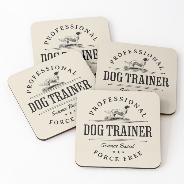 Item preview, Professional Dog Trainer, Science Based Force Free | Vintage Positive Dog Training Design designed and sold by arlutai.