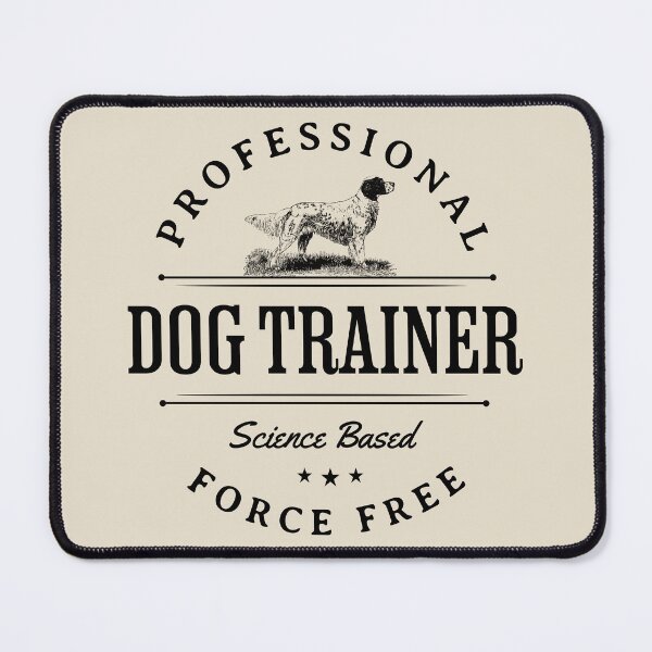 Item preview, Professional Dog Trainer, Science Based Force Free | Vintage Positive Dog Training Design designed and sold by arlutai.