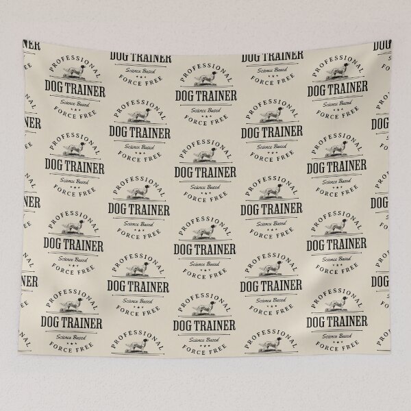 Item preview, Professional Dog Trainer, Science Based Force Free | Vintage Positive Dog Training Design designed and sold by arlutai.